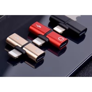 Adaptador de <span class=keywords><strong>Auriculares</strong></span> 2 en 1 con Doble Puerto en Forma de T para <span class=keywords><strong>iPhone</strong></span> 15 14 <span class=keywords><strong>13</strong></span> 12 11 8 7 6 Plus X XS Xs Max, Divisor de Audio y Cargador - Product Image 4