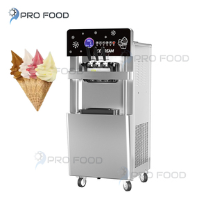 Italy Technology Machine à crème glacée de table commerciale Machine à crème glacée molle à 3 saveurs pour usage domestique-Diverses saveurs Eau de lait - Product Image 2