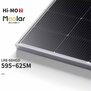 Panneau solaire LONGi Himo7 LR8-66HGD pour toiture résidentielle, silicium monocristallin demi-cellule pour stockage d'énergie domestique - Product Image 2