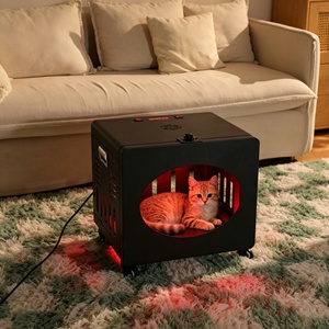 GLPE Gabbia per Terapia a Luce Rossa in Acciaio Inox OEM/ODM, Infrarossi e UV per Cani e Gatti, Uso Domestico, Sollievo dal Dolore, 120 LED, Garanzia di 3 Anni - Product Image 1