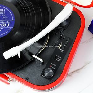 <span class=keywords><strong>Lecteur</strong></span> de disque <span class=keywords><strong>vinyle</strong></span> Blue Tooth complet dans un style de petite <span class=keywords><strong>valise</strong></span> à prix populaire - Product Image 6
