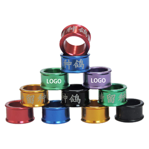Aanpasbare 8Mm-10Mm Aluminium Duivenring Custom Duif <span class=keywords><strong>Ring</strong></span> Groothandel Duif Vogel <span class=keywords><strong>Ring</strong></span> India Voor Gebruik Buitenshuis - Product Image 1
