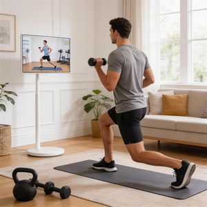 Écran tactile mobile Ikinor 21,5/<span class=keywords><strong>24</strong></span>/27/32 <span class=keywords><strong>pouces</strong></span>, moniteur sur pied, Android, sans fil, téléviseur intelligent portable pour la maison - Product Image 5