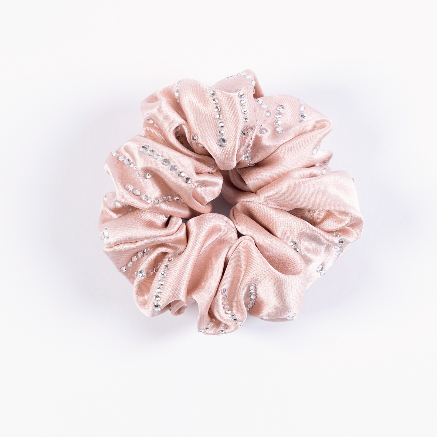 Pink Silk Scrunchie 4cm