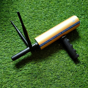 เครื่องตรวจจับโลหะใต้ดินรุ่นอัพเกรด Texa God แบบเสาอากาศคู่สีทอง คุณภาพสูง สำหรับตรวจจับทองคำ เงิน และทองแดง - Product Image 4