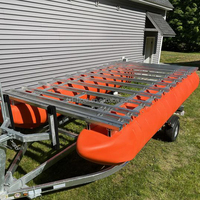 Dock flottant modulaire résistant aux UV avec kit complet de matériel pour Finger Dock destiné aux installateurs de docks dans les lacs d'eau douce