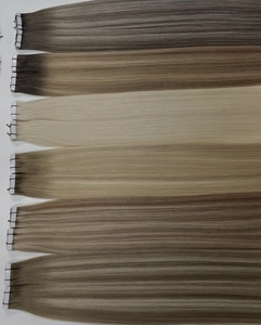 <span class=keywords><strong>Extensions</strong></span> de cheveux humains vierges russes bruts non traités, alignés aux cuticules, 100 % Remy, à donneur unique, pour salon de beauté, vente en gros d'usine - Product Image 4