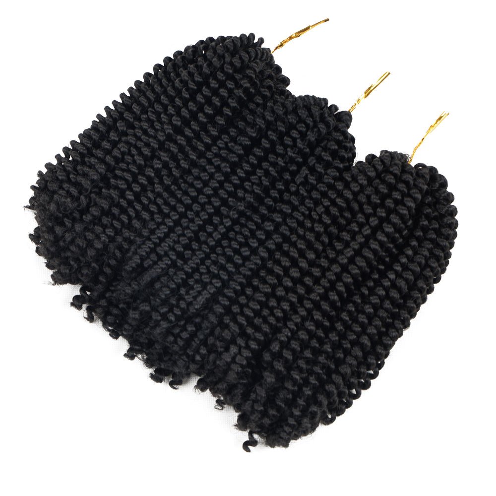 Manufacturers wigs African dirty braids Low Temperature Fiber spring twist hair thousand double-strand braids Hair Extensions