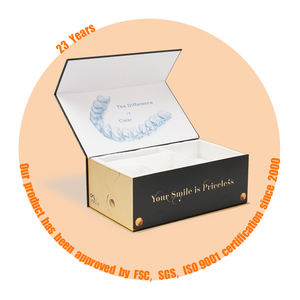Caja de Regalo Magnética de Cartón Rígido de Lujo, Personalizable con Logotipo, Reciclable - Product Image 1