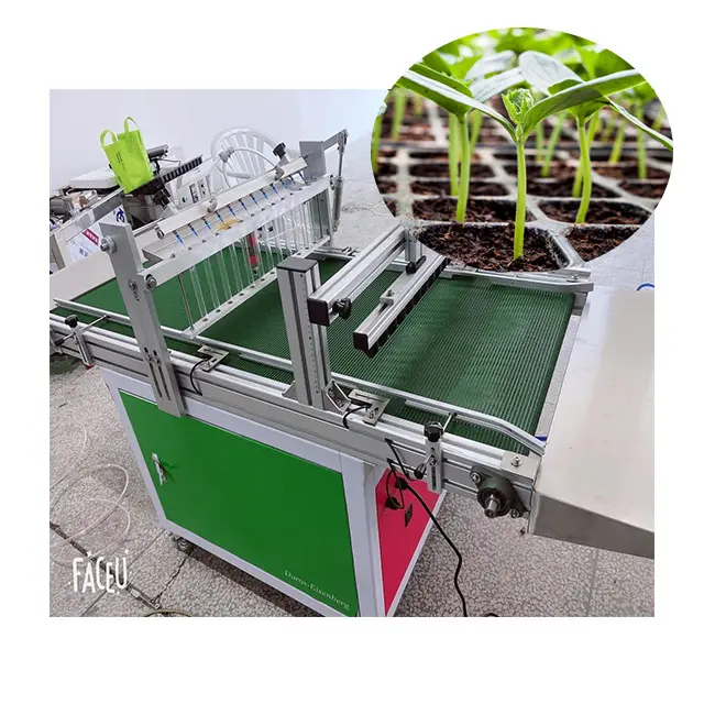 Machine automatique de plateau de semis graines de carotte de chou machine de semis de prise pour légumes et fleurs