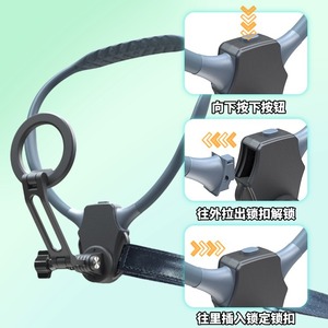 Support magnétique pour téléphone portable Seeking Ears Magsafe, à fixer autour du cou, compatible avec les caméras d'action Insta360 GoPro, capacité de charge de 5 kg - Product Image 4