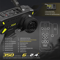 Rlaarlo Storm Breaker SBK10 1/10 2.4G RC Buggy 4WD Brushless 80KM/H Haute Vitesse RC Racing Drifting Truck RTR Extérieur Intérieur
