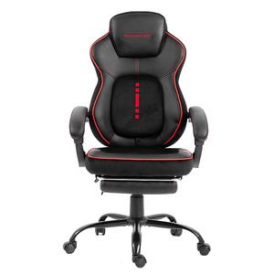 Chaise de <span class=keywords><strong>bureau</strong></span> de luxe moderne en velours et cuir polyuréthane chaise de jeu de course rotative pour adultes à vendre - Product Image 1