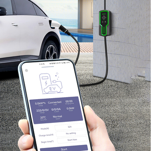 RUIVANDA <span class=keywords><strong>Voiture</strong></span> électrique 7KW 8A 16A 32A Chargeur portable Ev avec câble de charge réglable de 5m Écran LED - Product Image 2