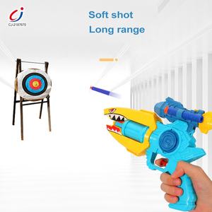 مسدس Chengji برصاص مائي ناعم مسدس لعبة برسوم كرتون حيوان لعبة للأطفال للصيف في الهواء الطلق لعبة بندقية القرش <span class=keywords><strong>2</strong></span> في 1 - Product Image 2