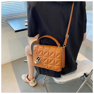 Sacs Mini ALL4 Rétro Couleur Unie 2026 – Sacs Bandoulière Tendance Gaufrés <span class=keywords><strong>Chic</strong></span> à Motif Diamant – Sacs à Main Simples pour Femmes - Product Image 3