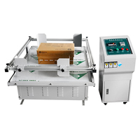 Máquina de prueba de vibración de tipo rotativo/caja de cartón de embalaje equipo de máquina de simulador de mesa de prueba de vibración de transporte simulado