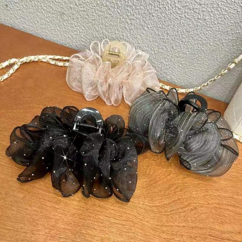 Seersucker à grosses paillettes