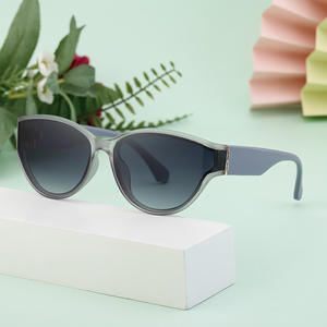 Gafas de sol Cat Eye personalizadas para mujer, lentes de PC con protección UV400, ligeras, estilo Instagram, origen Taizhou, embalaje en caja, FY 99205 - Product Image 1