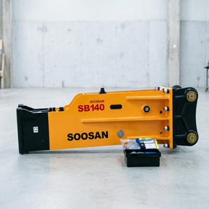 Ciseau hydraulique jaune SB140 de 165 mm pour excavatrices de 30 à 45 tonnes, mines et construction, garantie 1 an, origine Shandong - Product Image 1