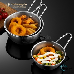 Cuenco de Acero Inoxidable 304 para Sopa, Cuenco para Condimentos, Cuenco para Ensalada de Frutas, Vajilla para Acampar al Aire Libre, Calentamiento Automático Completo - Product Image 5