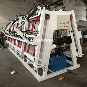 <span class=keywords><strong>Prensa</strong></span> de Paneles Laminados a Base de <span class=keywords><strong>Madera</strong></span> con Abrazadera Rotatoria de Dos Lados - Product Image 4