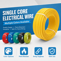 Cable de Construcción de Cobre THHN PVC de 10 AWG con Certificación UL, 750V con Protección IP44 para Cableado de Paneles de Control Industrial