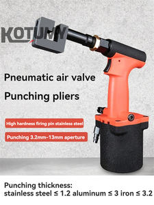 Punzonatrice Pneumatica Portatile Pinza Punzonatrice Idraulica per Lamiera di Ferro Alluminio Metallo Acciaio Inossidabile Strumento di Punzonatura Rapida - Product Image 2