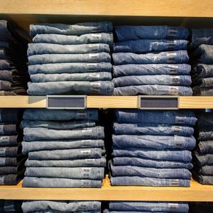 Haute qualité hommes <span class=keywords><strong>Slim</strong></span> Fit Jeans Vintage Hip Hop Style fermeture éclair décor lavage droit crayon pantalon tissé impression Uomo Streetwear - Product Image 5