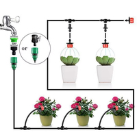 Dripper Irigasi Mikro Plastik 8 Lubang yang Dapat Disesuaikan untuk Sistem Irigasi Kebun