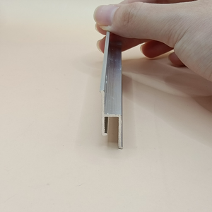 Профили из алюминиевого сплава H-образной формы с предварительно просверленными отверстиями для современного натяжного потолочного оборудования в торговых центрах - Product Image 2