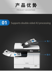 Alta calidad para TOSHIBA 2523A compuesto digital A3 fotocopiadoras digitales de escaneo de copia de impresión dúplex láser en blanco y negro - Product Image 6