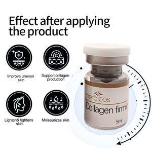 Sérum en poudre de collagène lyophilisé biologique pour le visage, anti-âge, complément liquide, niacinamide, AHA, acide kojique, arbutine - Product Image 3