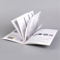 Brochure d'entreprise personnalisée impression catalogue livre instructions affiche Flyer imprimante plié Flyer impression