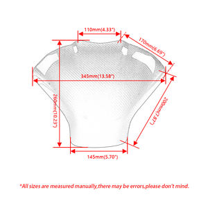 ฝาครอบถังน้ำมันเชื้อเพลิงคาร์บอนไฟเบอร์ระดับพรีเมียมสำหรับรถมอเตอร์ไซค์ <span class=keywords><strong>BMW</strong></span> <span class=keywords><strong>S1000RR</strong></span> S1000R ปี 2019 2020 2021 <span class=keywords><strong>2022</strong></span> 2023 - Product Image 3