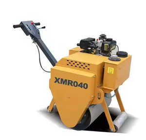Rodillo Compactador Pequeño de 0.4 Toneladas XMR040 Nuevo Compactador de Construcción con Sistema Hidráulico para Reinstalación de Aceras y Zanjas - Product Image 1