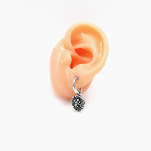 Yunnique – boucles d'oreilles tendance en forme de tête de lion, en acier titane, bijoux de fête du zodiaque animal pour hommes et femmes - Product Image 4