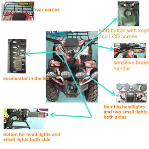 Auto Fuoristrada Cavalcabile per Adulti e Bambini a Prezzo di Fabbrica, in Fibra di Vetro e Metallo, Adatta a Tutti i Terreni, Modello <span class=keywords><strong>Venus</strong></span> - Product Image 6