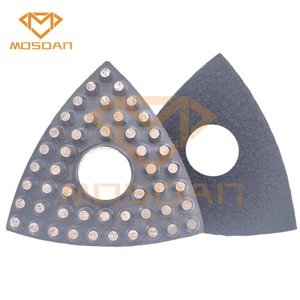<span class=keywords><strong>3</strong></span> Inch Driehoekige Gesinterde Metalen Stippen Polijstkussens Voor Hoekranden - Product Image 6