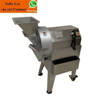 Groente-en Aardbei Kubus Snijden Dicing Slice Machine
