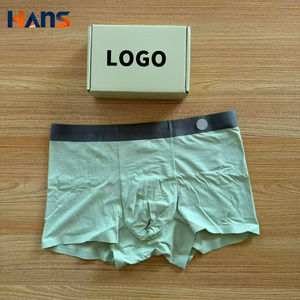 Nuevos Calzoncillos Boxer Personalizados de la Marca Lu para Hombre, Paquete de 3, Ligeros, Cómodos, <span class=keywords><strong>Sin</strong></span> <span class=keywords><strong>Costuras</strong></span>, Calzoncillos Boxer de Alta Calidad para Hombre - Product Image 3