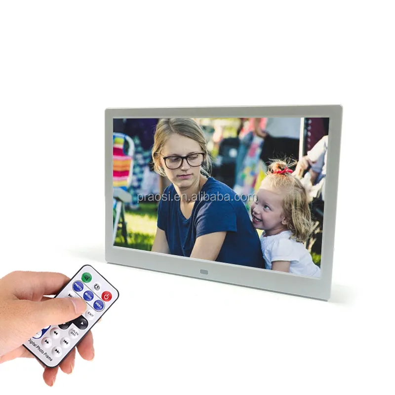 الايجابيات قالب جديد 12 بوصة شاشة LCD الروبوت 6.0 الرقمية إطار صور لتعزيز السوق عرض الفيديو