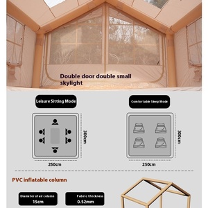 Bán buôn <span class=keywords><strong>Inflatable</strong></span> chống cháy nổ kích thước lớn ngoài trời <span class=keywords><strong>Inflatable</strong></span> không khí lều cho cắm trại - Product Image 4