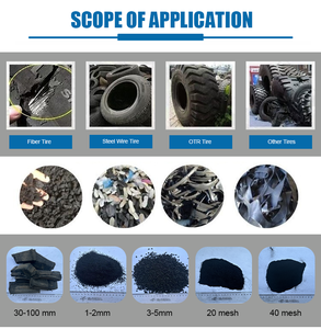 100 Ton Tyre Recycling Plant Automatic Recycling Old Vehicle Tyres Scrap <strong>Rubber</strong> Tyre Recycling <strong>Machine</strong> - Product Image 3
