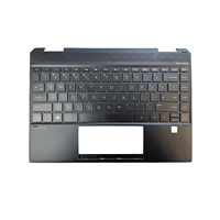 Pour HP Spectre x360 13-AP 13T-AP, repose-poignets avec clavier rétroéclairé US, 90% neuf, coque supérieure L37904-001 L37683-001