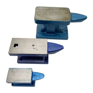 Soporte de yunque de forma irregular hecho a mano, almohadilla de martilleo de yunque de acero, tablero de almohadilla de Metal DIY, equipo de herramientas de joyería - Product Image 1
