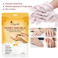 Vente en gros de masques exfoliants hydratants, blanchissants, soins des mains, soin de la peau, crème hydratante pour les mains au collagène, au miel et au lait