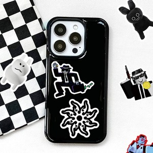 50 autocollants créatifs pour enfants, animaux de dessin animé avec lunettes, pour bagages, bouteilles, décoration, cadeau - Product Image 4
