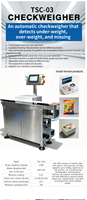 Máquina Automática de Control de Peso de Alta Velocidad, Verificador de Peso en Línea para Línea de Producción, Controlador de Peso Preciso, Soporte OEM/ODM