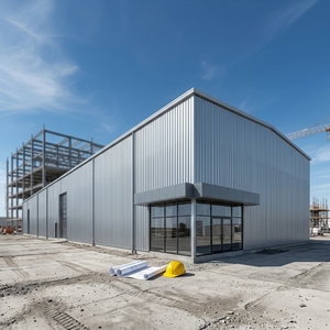 Struttura in Acciaio Q235B, Magazzino Prefabbricato Anti-Uragano e Resistente a Carichi di Neve Personalizzati per Brasile, Argentina, Cile, Sud America - Product Image 3